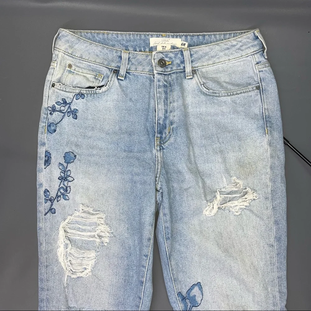 H&M mom fit jeans FIXED FIXED PRICE - Picture 5 of 7